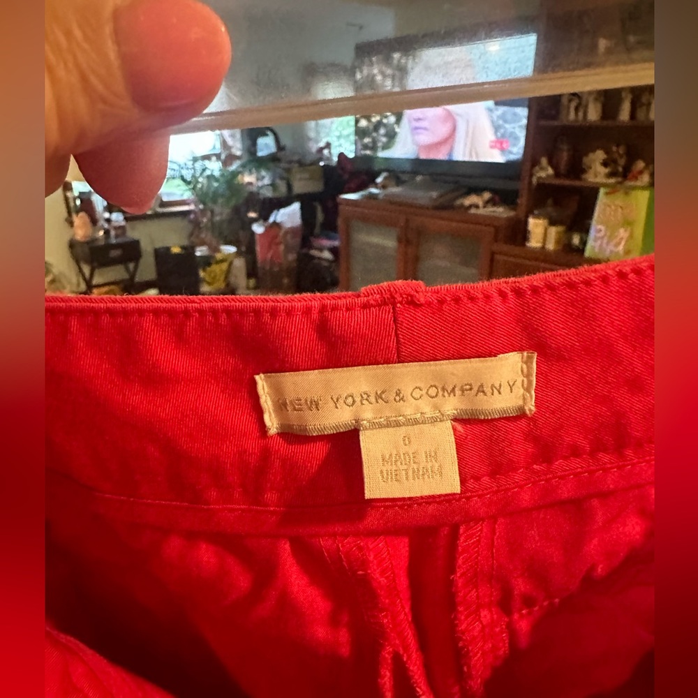 New York and Company women’s dress pant size 0 pink with pockets